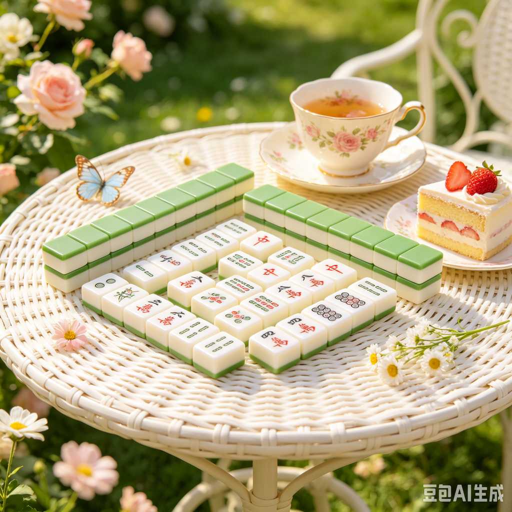 hotel room mahjong set