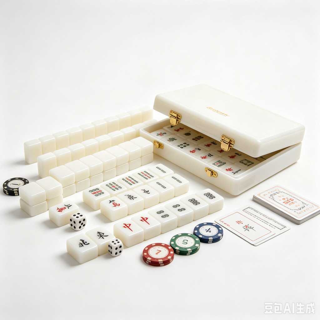 beginner easy read mahjong set