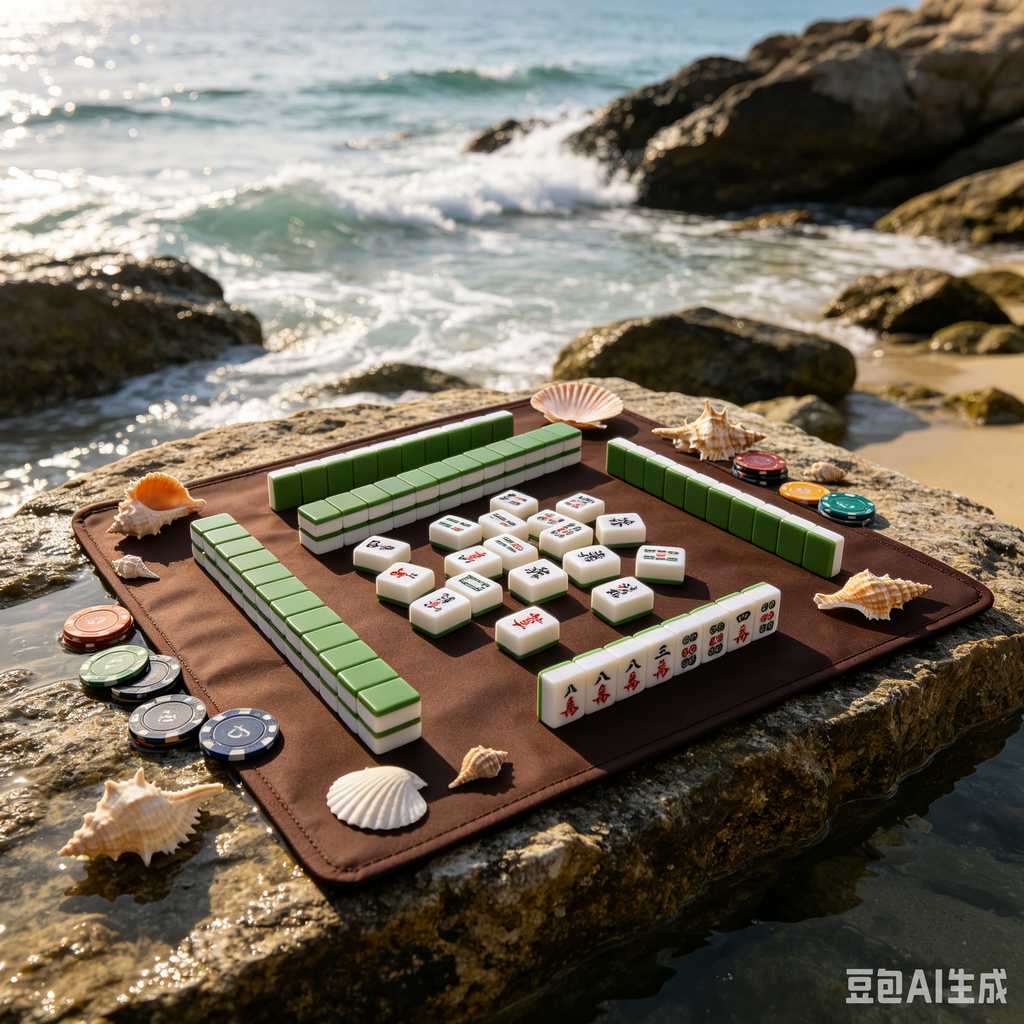 sandalwood mahjong set